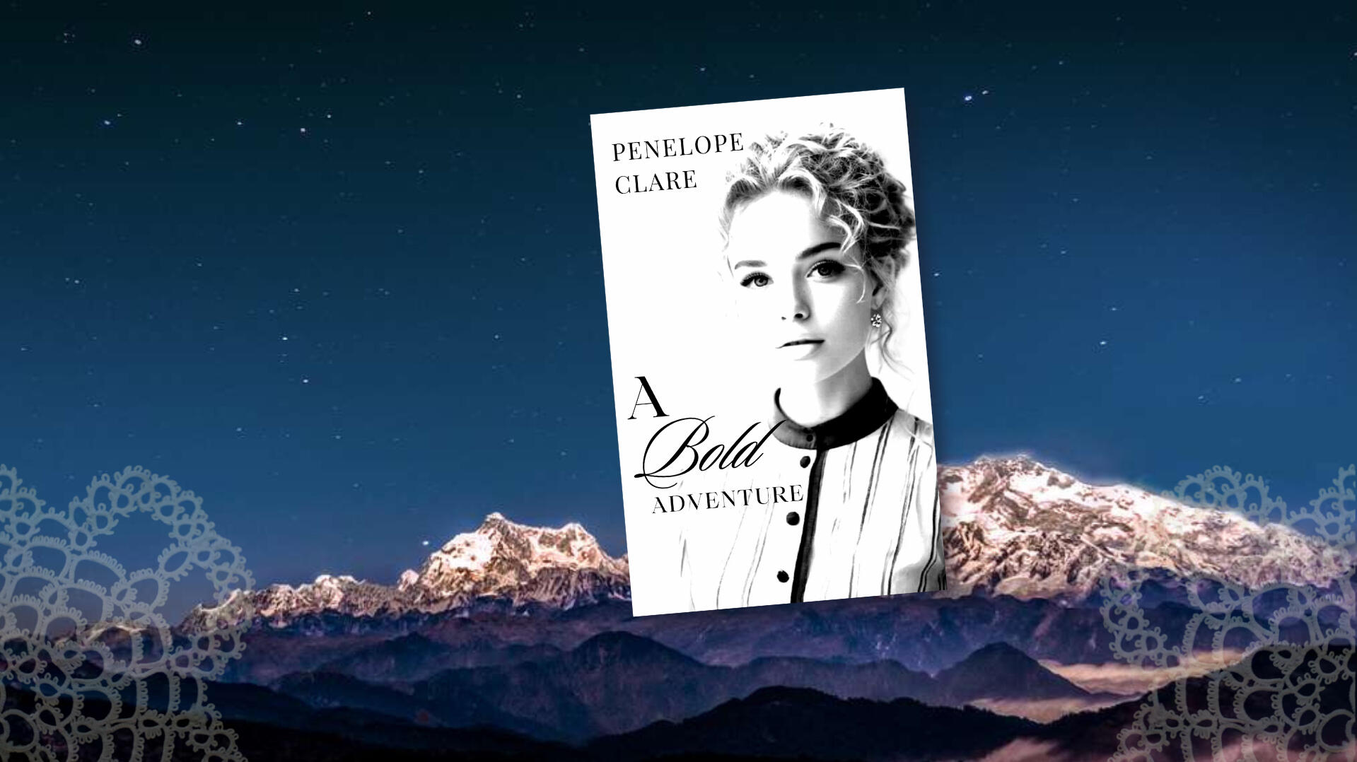 Cover Reveal: A Bold Adventure Against the Himalayas She thought she was here to support the expedition. But from the moment she steps off the ship in Calcutta, Evelyn Gracewell finds herself swept into a journey far beyond her expectations. As the expedition climbs toward the high Himalaya, winds through D